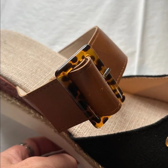 Pointy toe wedge slides - Picture 3 of 5